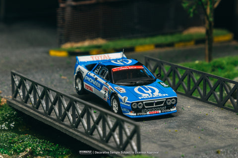 Tarmac Works 1/64 Lancia 037 Rally Ypres 24 Hours Rally 1983 #3 - HOBBY64+