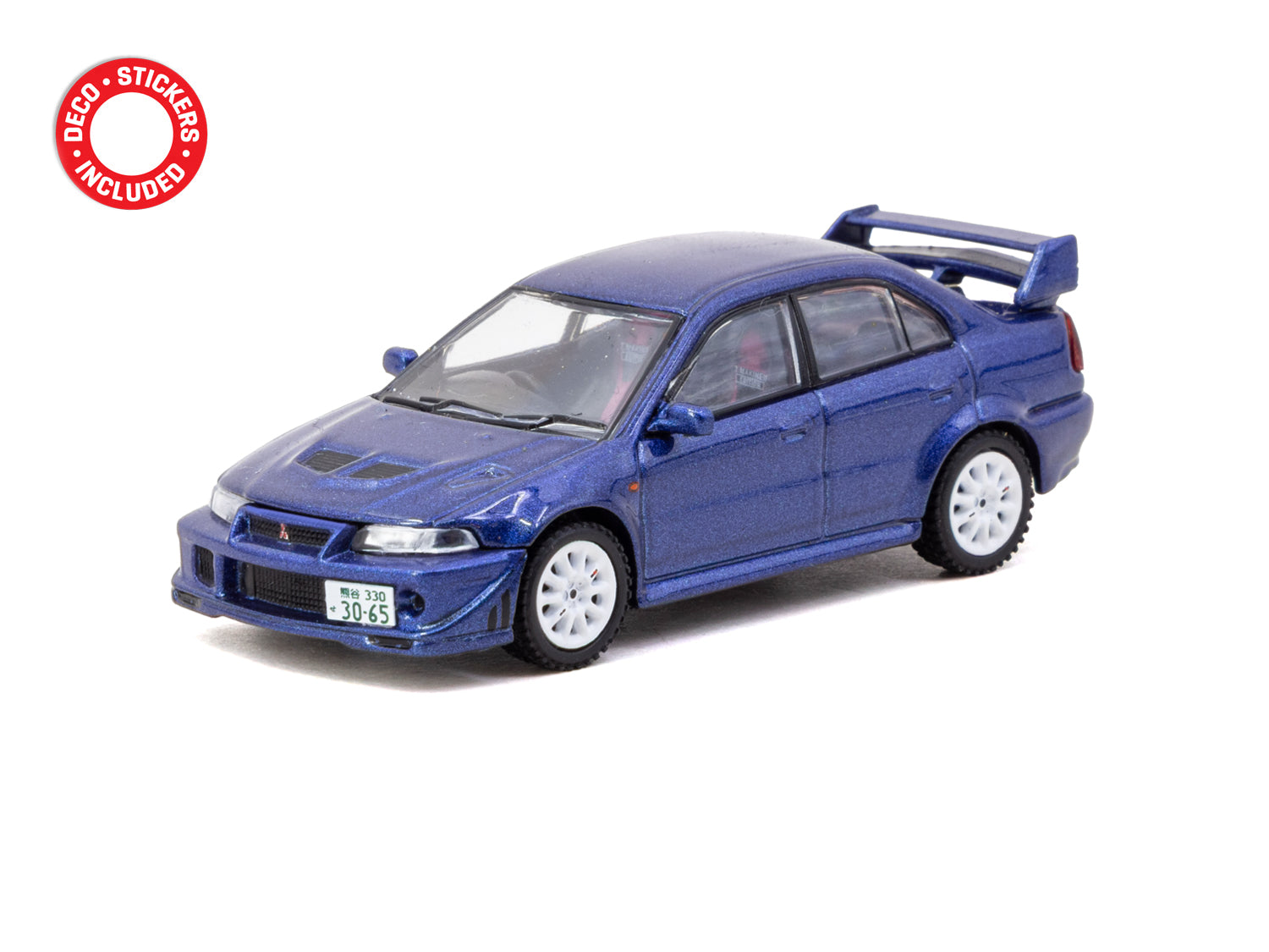 1/64 Mitsubishi Lancer Evolution VI Tommi Makinen Edition Blue - Tarmac Works ROAD64