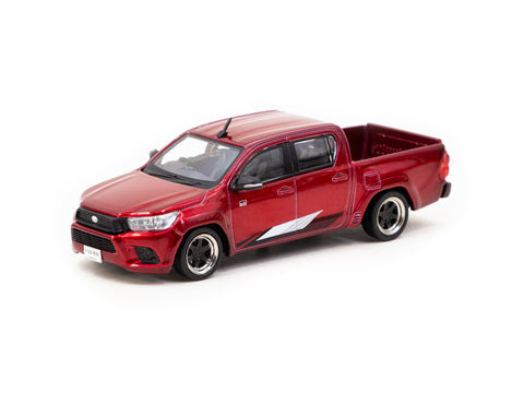 Tarmac Works 1/64 Toyota Hilux Red - ROAD64