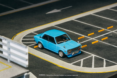 1/64 Datsun 510 Light Blue - Tarmac Works ROAD64