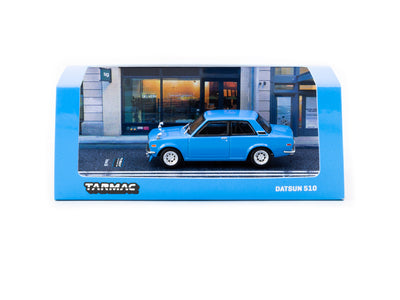 1/64 Datsun 510 Light Blue - Tarmac Works ROAD64