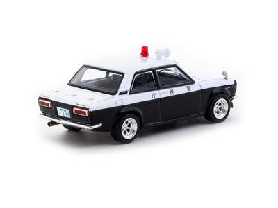 1/64 Datsun 510 Police Car - Tarmac Works ROAD64