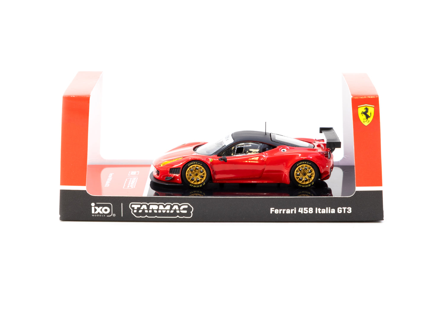 1/64 Ferrari 458 Italia GT3 Red - Tarmac Works ROAD64