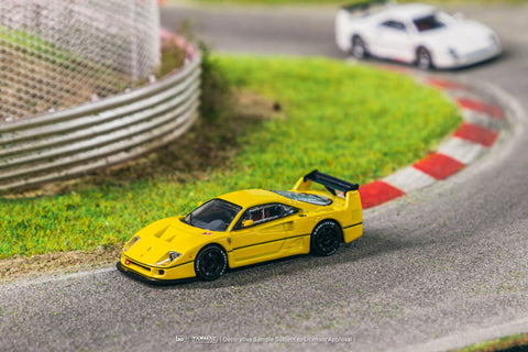 Tarmac Works X iXO Models 1/64 Ferrari F40 LM Yellow - HOBBY64