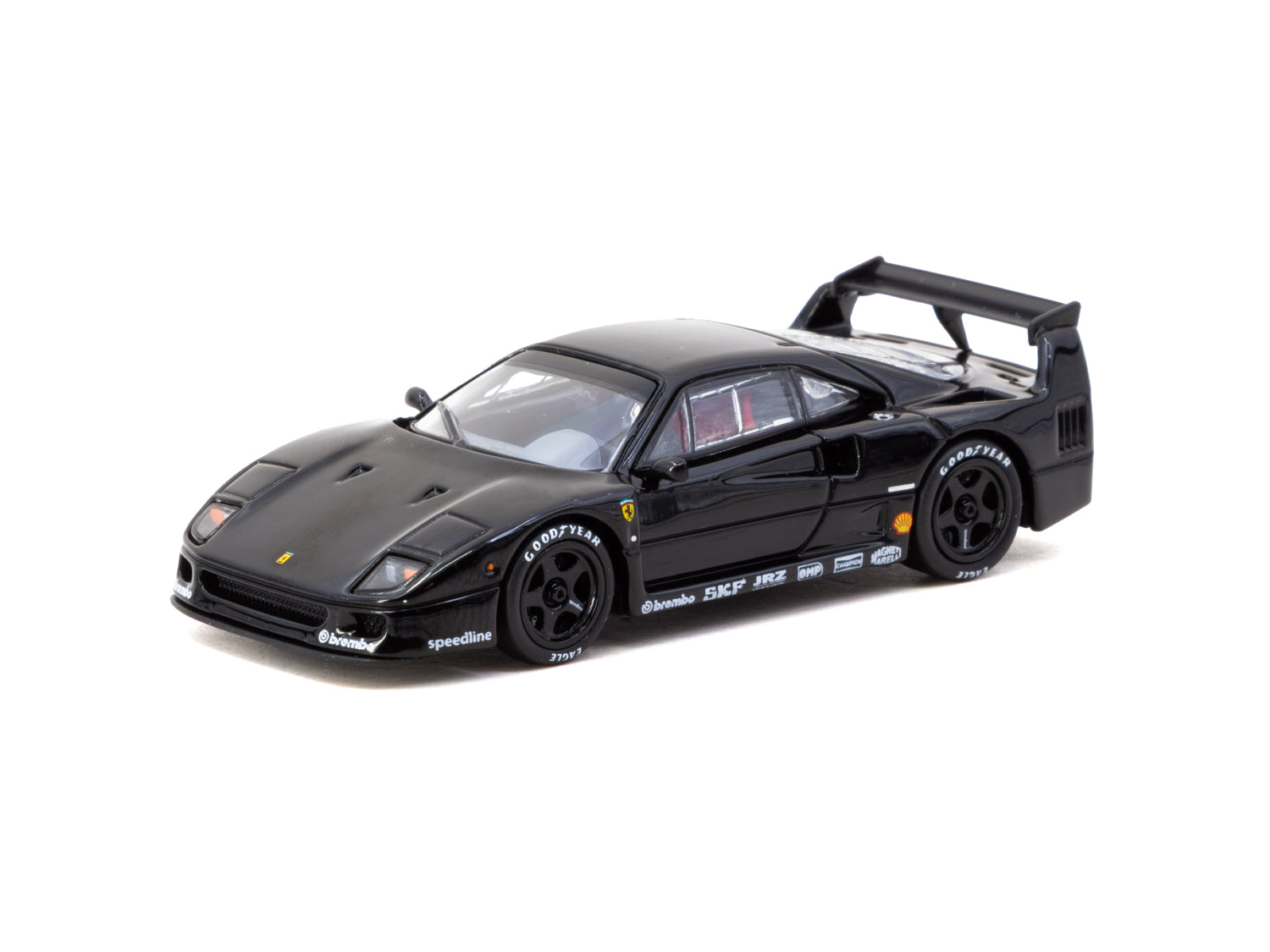 1/64 Ferrari F40 Black - Event Special Edition - Tarmac Works X iXO Mo