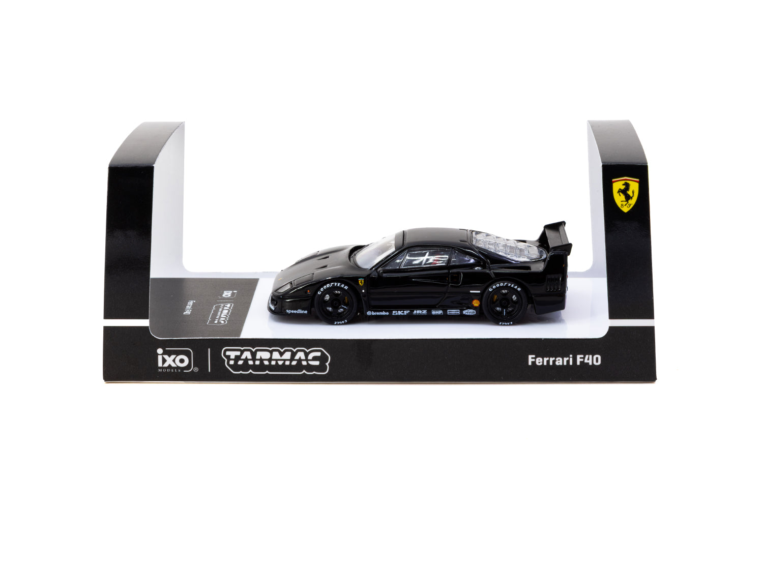 1/64 Ferrari F40 Black - Event Special Edition - Tarmac Works X iXO Mo