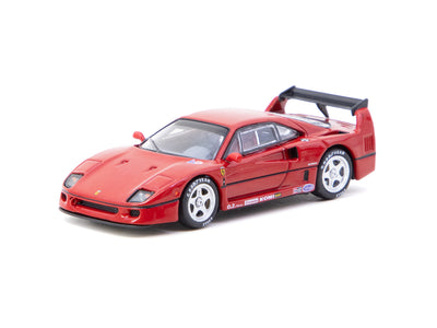 1/64 Ferrari F40 Red - Tarmac Works X iXO Models ROAD64