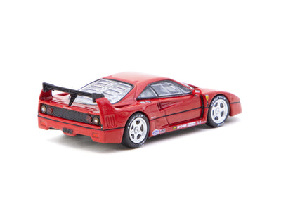 1/64 Ferrari F40 Red - Tarmac Works X iXO Models ROAD64