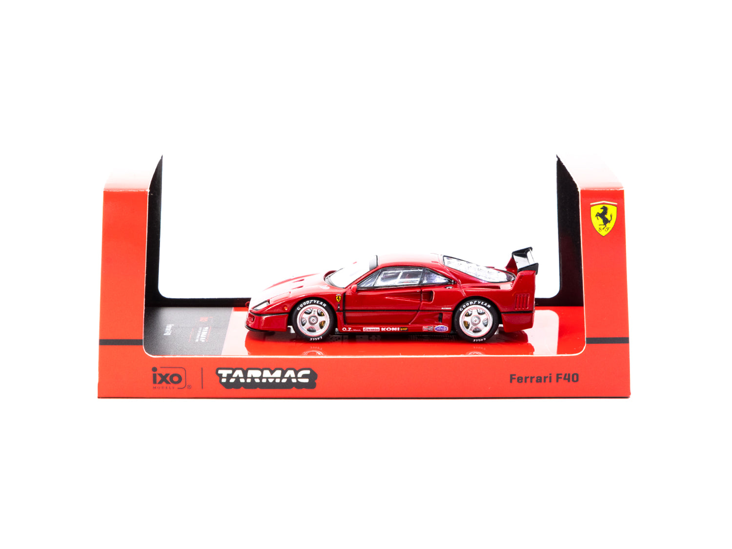 1/64 Ferrari F40 Red - Tarmac Works X iXO Models ROAD64