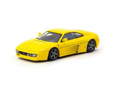1/64 Ferrari 348 Challenge Yellow - Tarmac Works X iXO Models ROAD64
