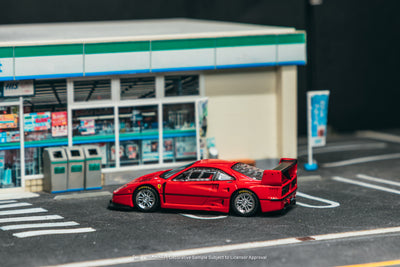1/64 Ferrari F40 GTE Red - Tarmac Works x iXO Models ROAD64