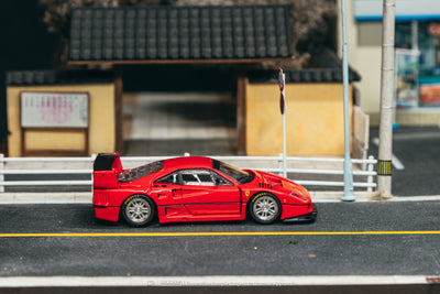 1/64 Ferrari F40 GTE Red - Tarmac Works x iXO Models ROAD64