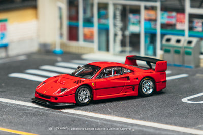 1/64 Ferrari F40 GTE Red - Tarmac Works x iXO Models ROAD64