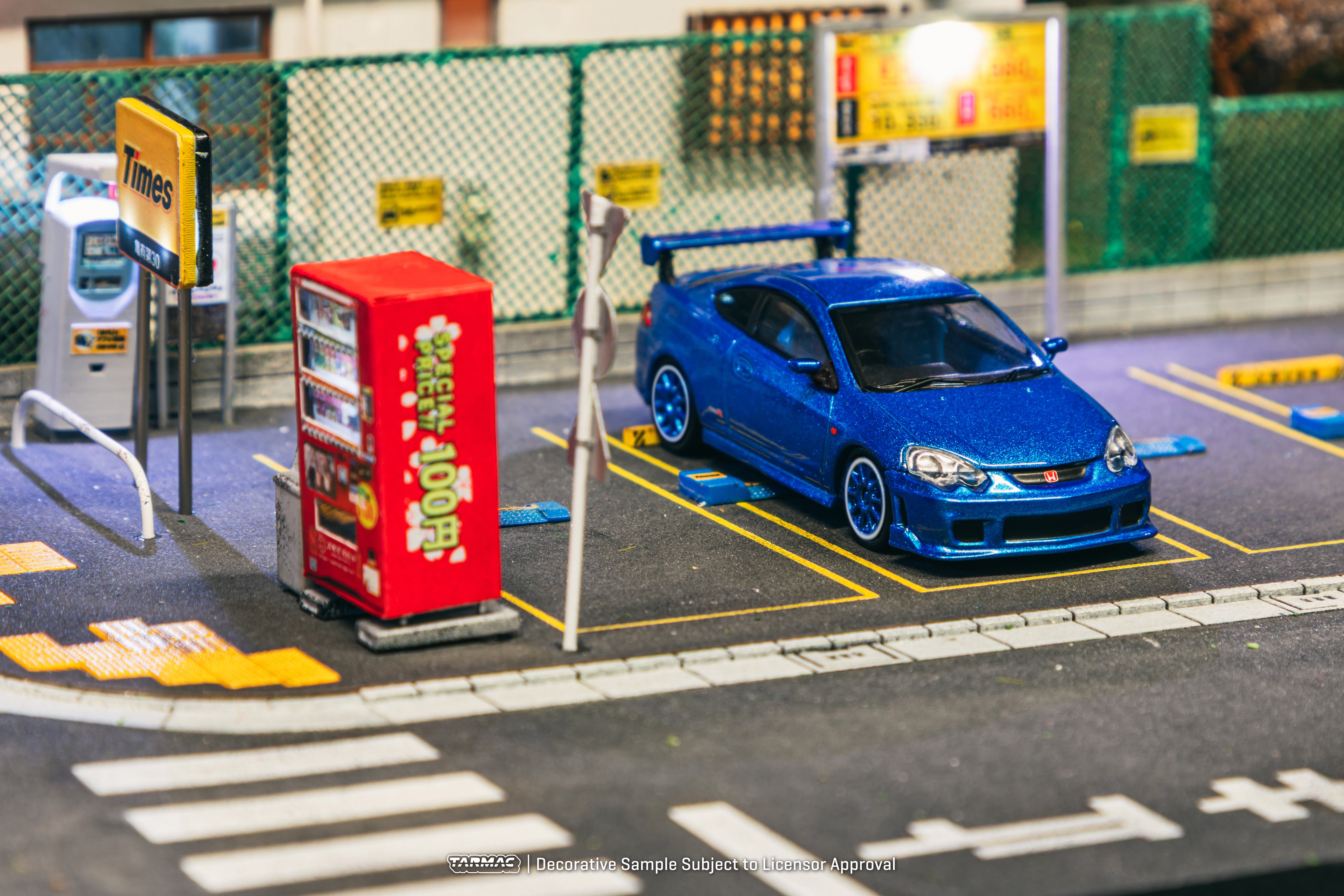 1/64 Honda Integra TYPE R DC5 Custom Blue Metallic - Tarmac Works ROAD