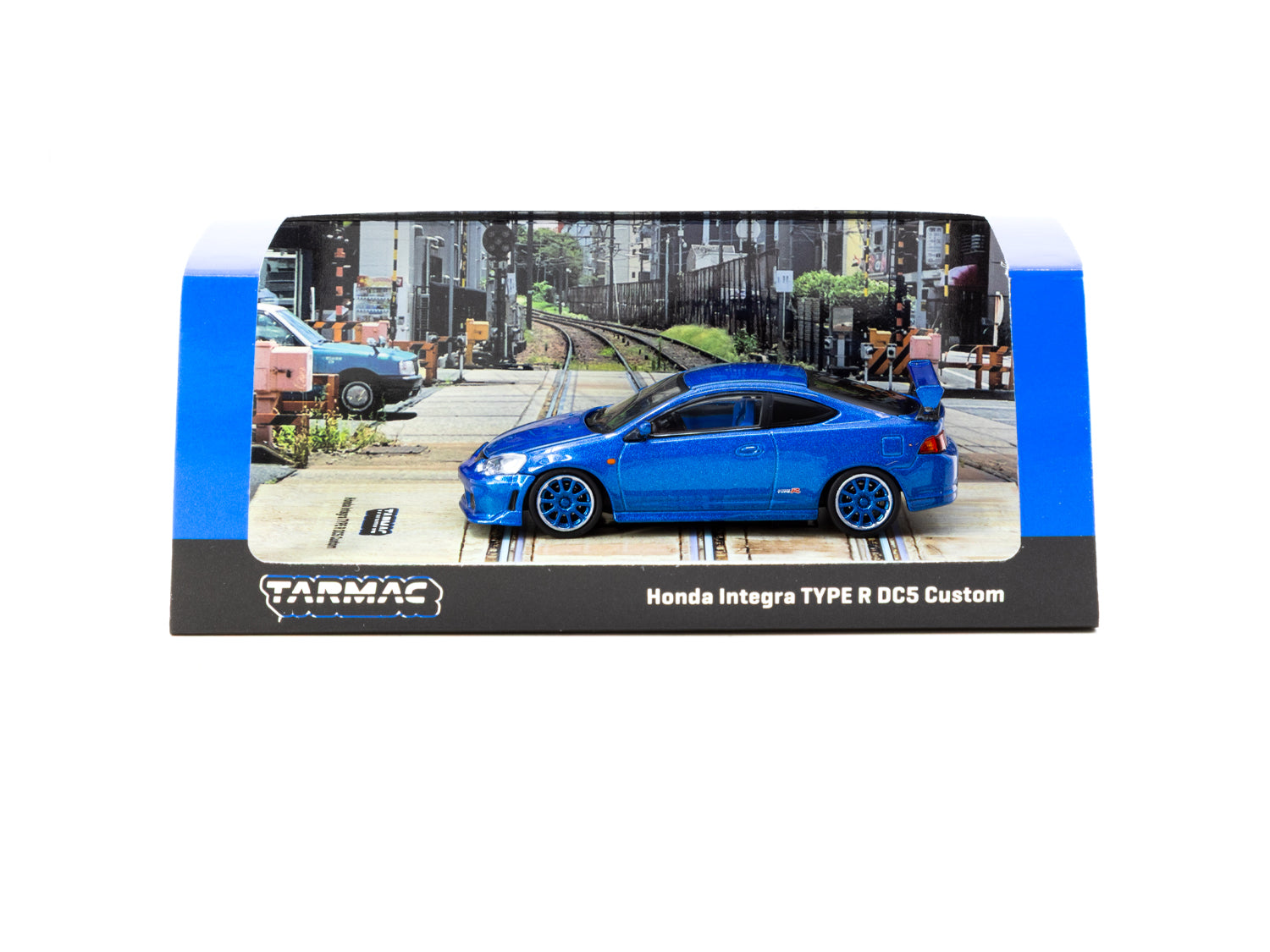 1/64 Honda Integra TYPE R DC5 Custom Blue Metallic - Tarmac Works ROAD