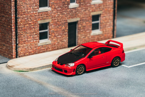 Tarmac Works 1/64 Honda Integra TYPE R DC5 Custom Red - ROAD64