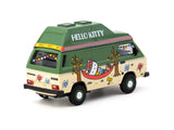 Schuco x Tarmac Works 1/64 Volkswagen T3 Van Hello Kitty Camping - COLLAB64