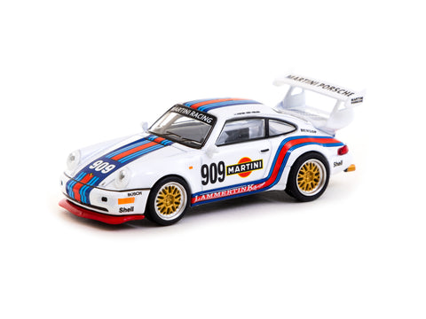 Schuco X Tarmac Works 1/64 Porsche 911 RSR Martini Racing - COLLAB64