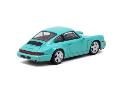 1/64 Porsche 911 Carrera RS (964) Mint Green - Schuco x Tarmac Works COLLAB64