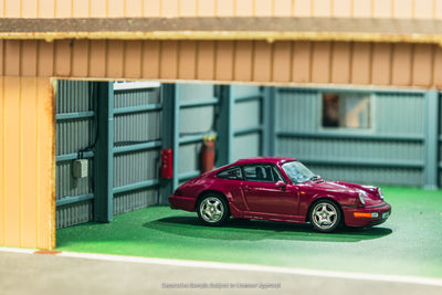 1/64 Porsche 911 Carrera RS (964) Ruby Star - Schuco x Tarmac Works COLLAB64