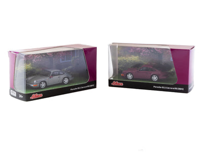 1/64 Porsche 911 Carrera RS (964) Ruby Star - Schuco x Tarmac Works COLLAB64