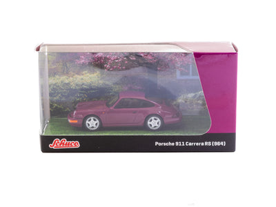 1/64 Porsche 911 Carrera RS (964) Ruby Star - Schuco x Tarmac Works COLLAB64