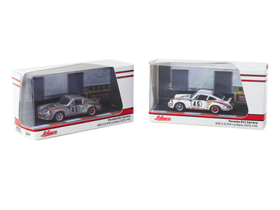 1/64 Porsche 911 Carrera RSR 2.8 24h Le Mans 1973 #45 Winner - Schuco X Tarmac Works COLLAB64