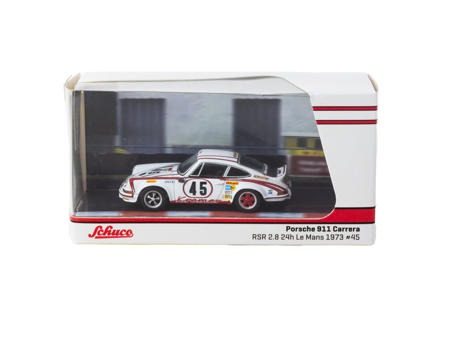1/64 Porsche 911 Carrera RSR 2.8 24h Le Mans 1973 #45 Winner - Schuco X Tarmac Works COLLAB64