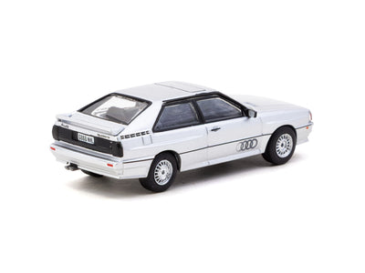 1/64 Audi Quattro Silver - Schuco X Tarmac Works COLLAB64