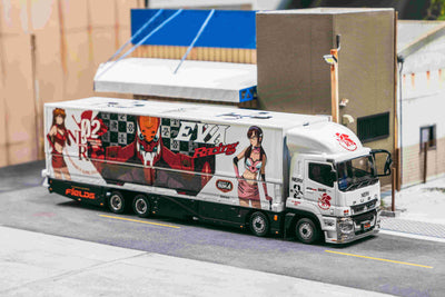 1/64 Mitsubishi Fuso Super Great EVA Racing - Tarmac Works TRUCK64