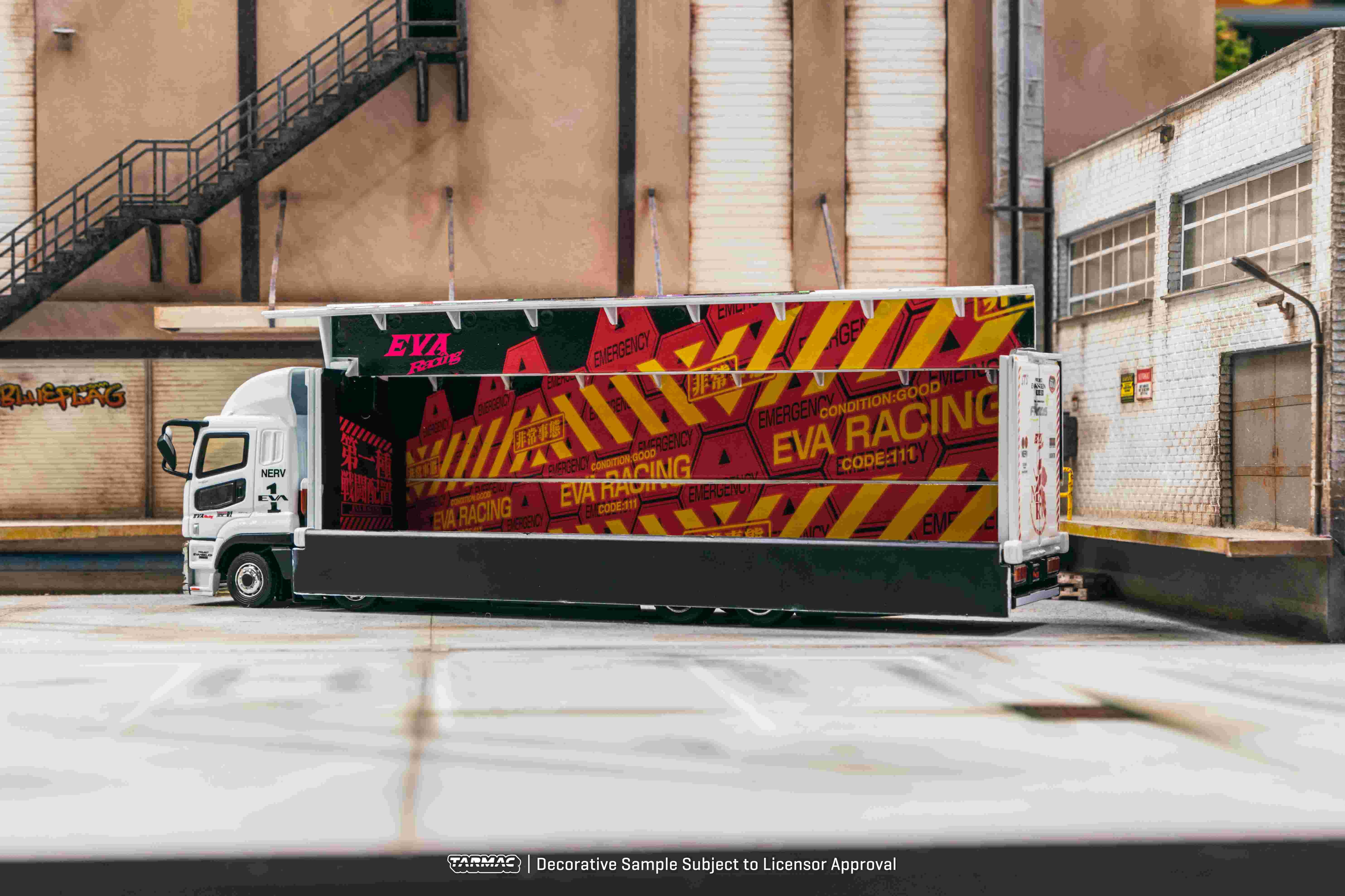 サポルト　EVA Racing TRUCK POP RACEより、1/64ミニカーを荷台に積載出来る「エヴァンゲリオン