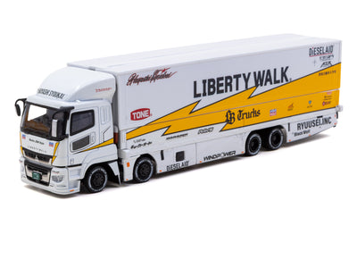 1/64 Mitsubishi Fuso Super Great LB-TRUCKS - Tarmac Works TRUCK64