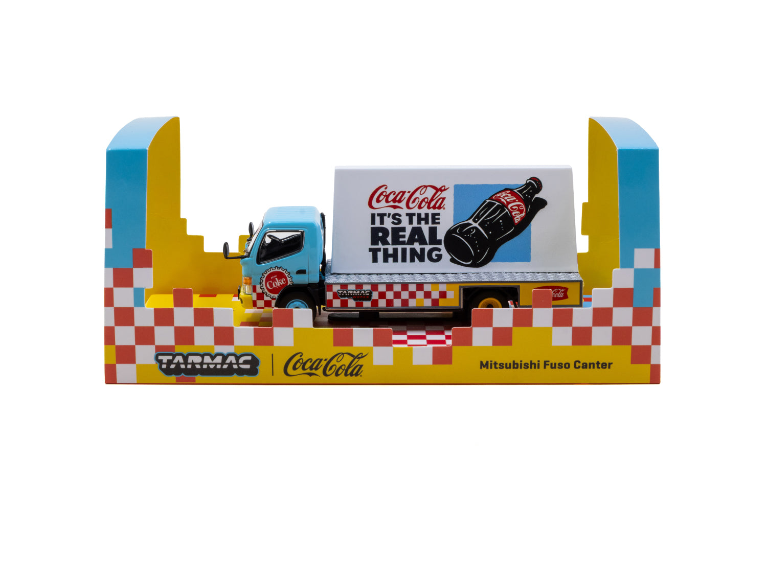1/64 Mitsubishi Fuso Canter - Coca-Cola Advertisement Truck - Tarmac Works TRUCK64
