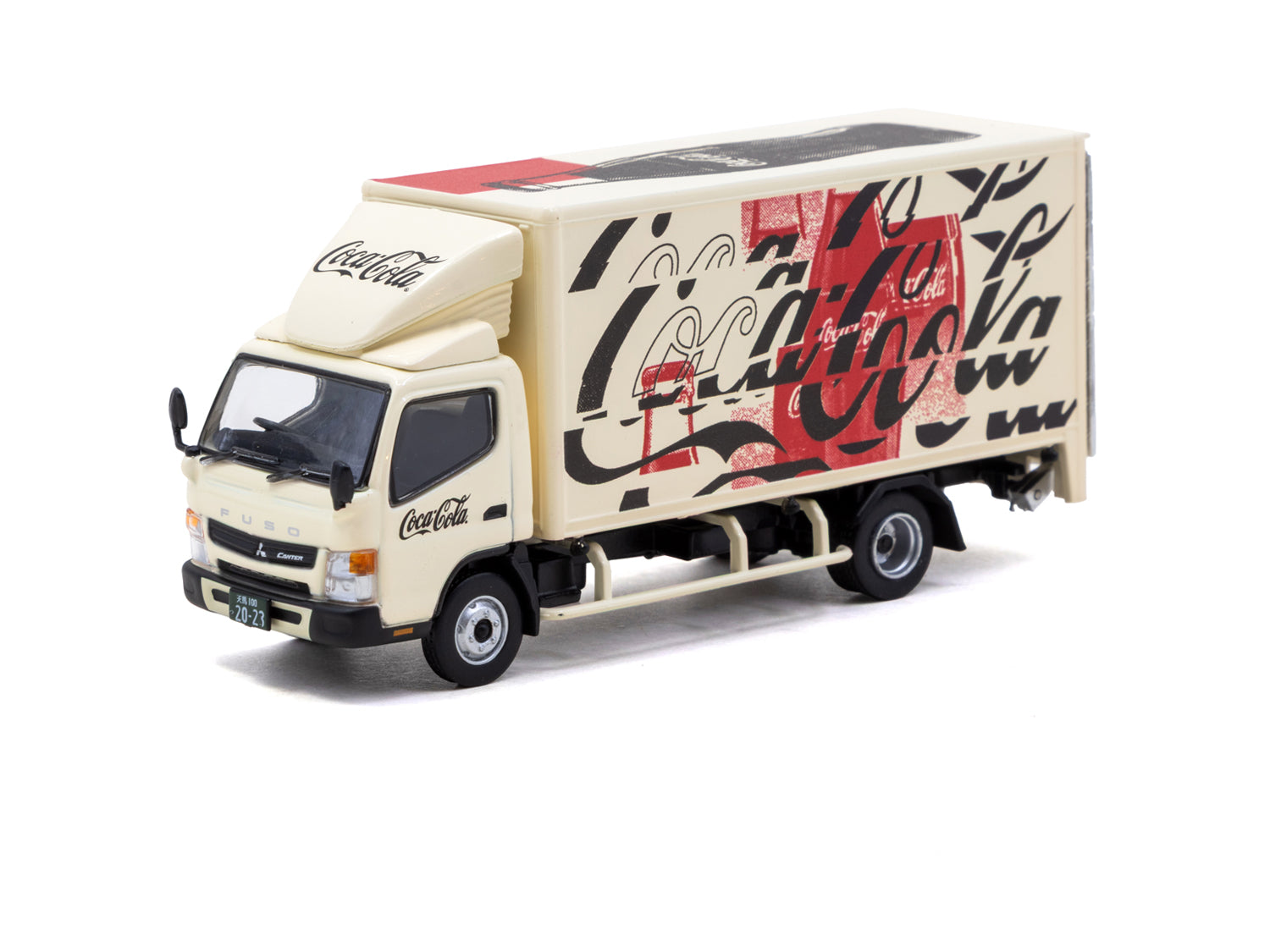1/64 Mitsubishi Fuso Canter - Coca-Cola Box Truck - Tarmac Works TRUCK64