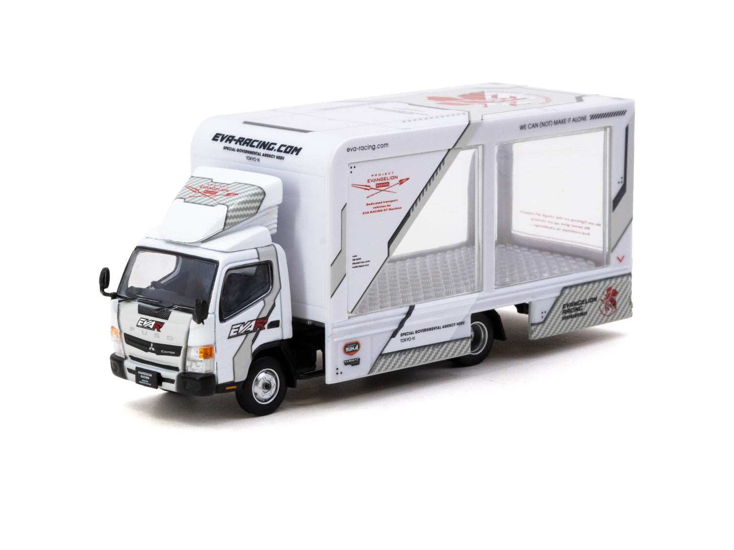 サポルト　EVA Racing TRUCK 1/64 Tarmac Works Mitsubishi Fuso Super Great EVA Racing