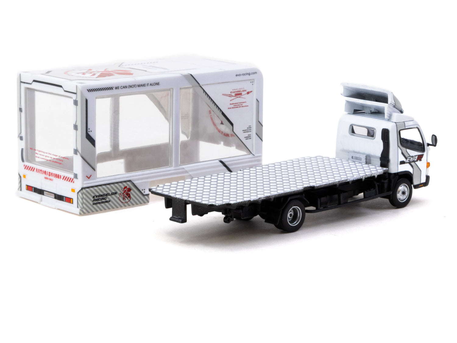 1/64 Mitsubishi Fuso Canter Mobile Display Truck EVA Racing