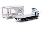 Tarmac Works 1/64 Mitsubishi Fuso Canter Mobile Display Truck EVA Racing - TRUCK64