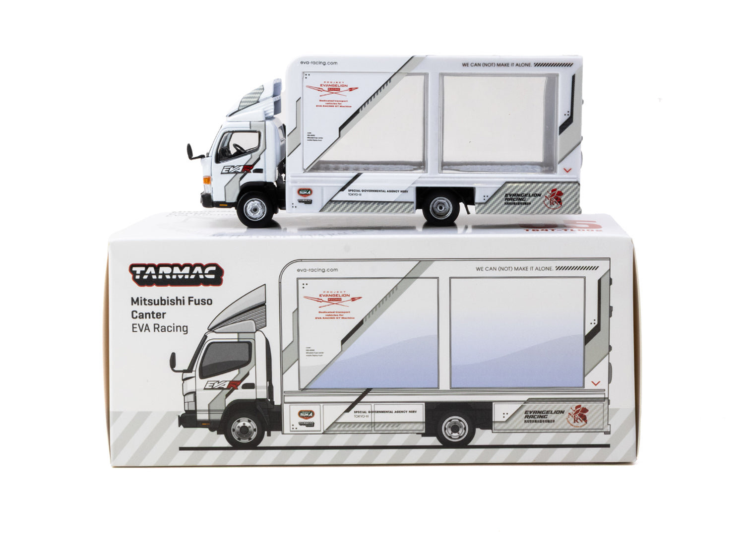 1/64 Mitsubishi Fuso Canter Mobile Display Truck EVA Racing
