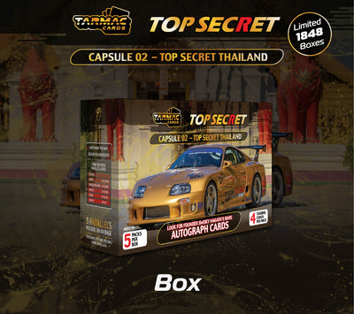 Top Secret Capsule 02 - Top Secret Thailand (Box) - Tarmac Cards