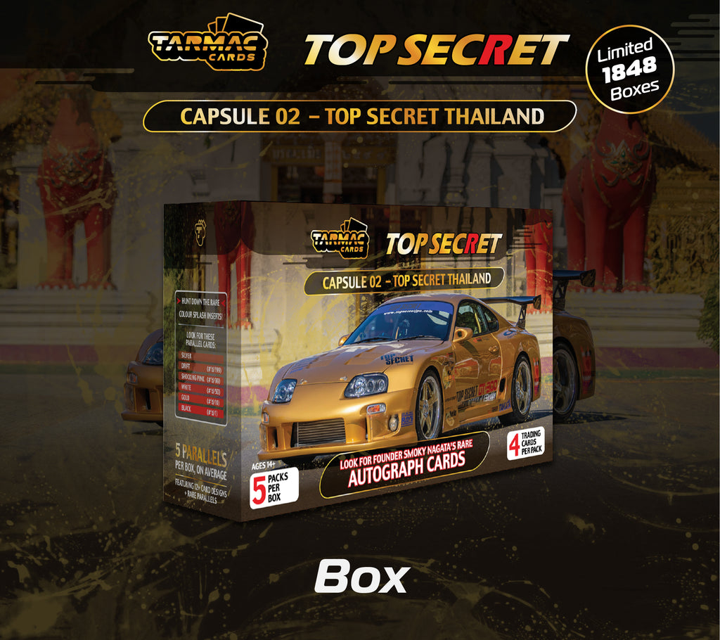 Tarmac Cards - Top Secret Capsule 02 - Top Secret Thailand (Box)