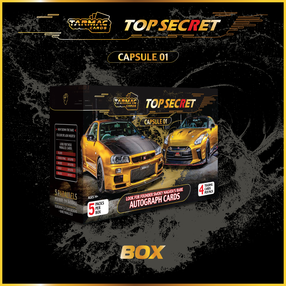 Top Secret Capsule 01 (Box) - Tarmac Cards