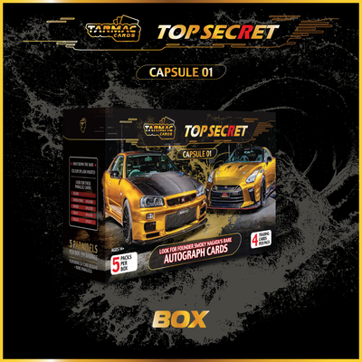 Top Secret Capsule 01 (Box) - Tarmac Cards