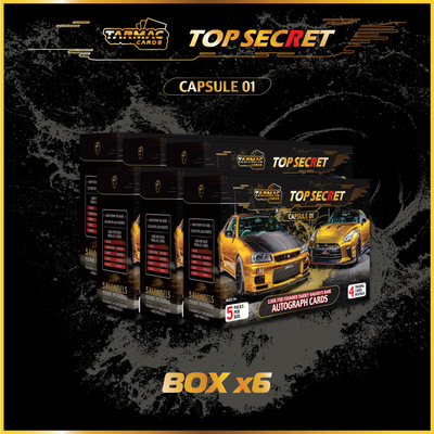 Top Secret Capsule 01 (Inner Case) - Tarmac Cards