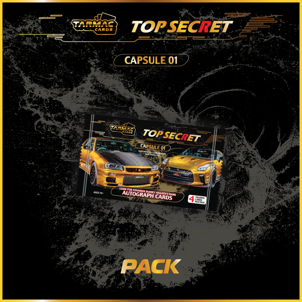 Tarmac Cards - Top Secret Capsule 01 (Pack)