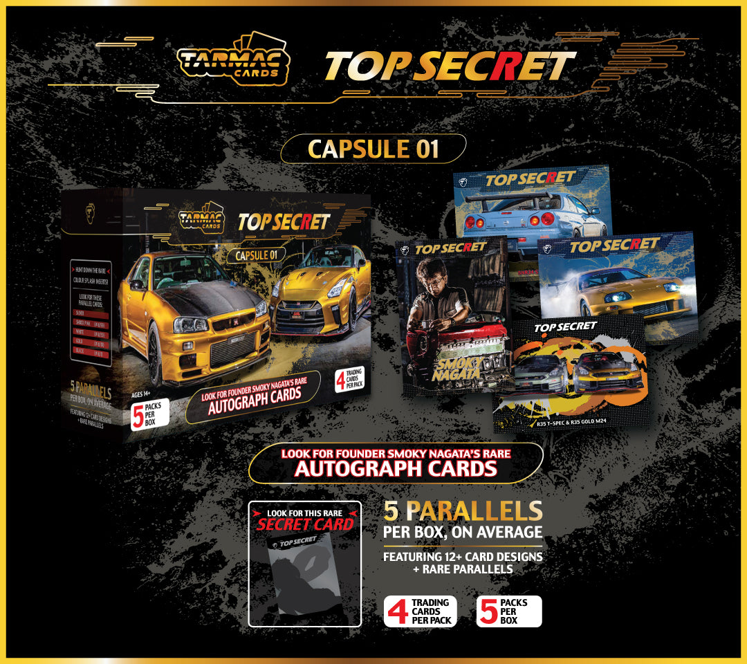 Top Secret Capsule 01 (Pack) - Tarmac Cards