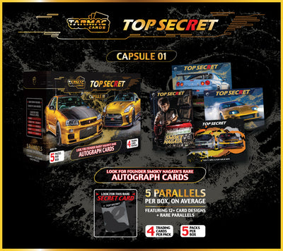 Top Secret Capsule 01 (Pack) - Tarmac Cards
