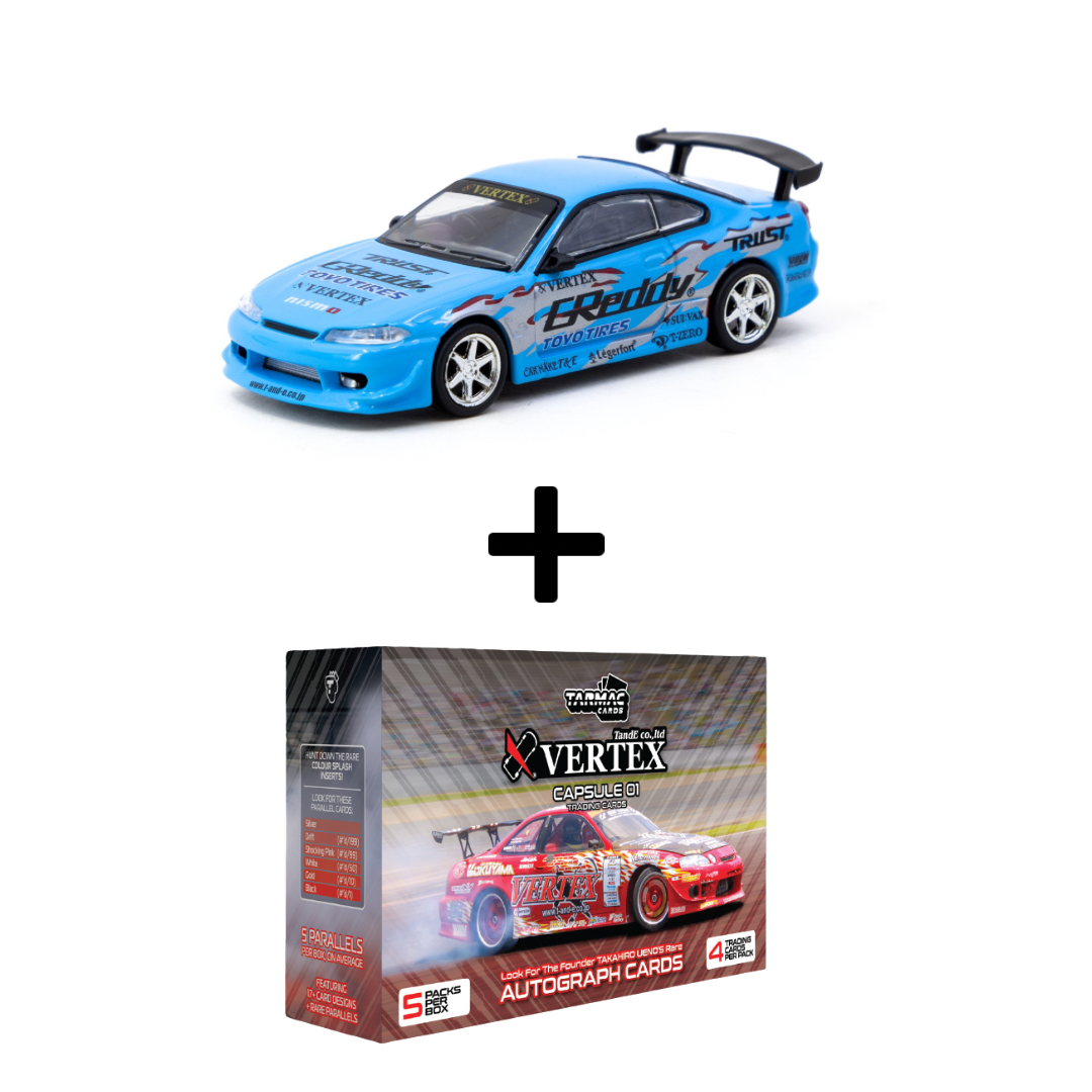 Vertex Discount Bundle - 1/64 Silvia S15 GReddy & Capsule 01 (Box