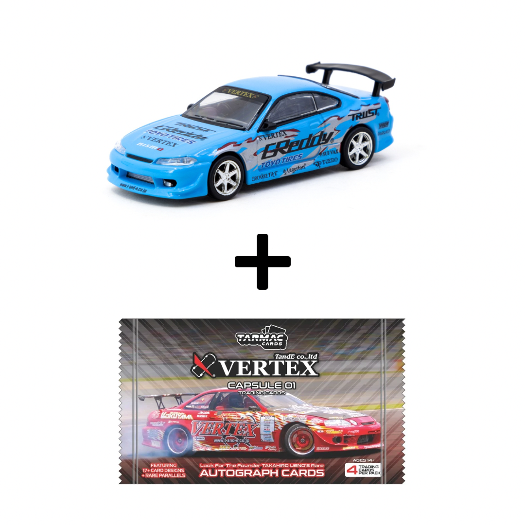 Vertex Discount Bundle - 1/64 Silvia S15 GReddy & Capsule 01 (Pack
