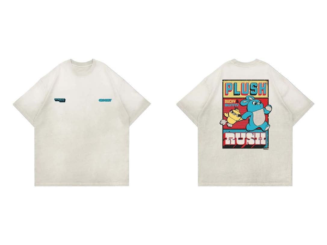 Fade Wash “Plush Rush” Tee - Tarmac Works x Grocery x Toy Story