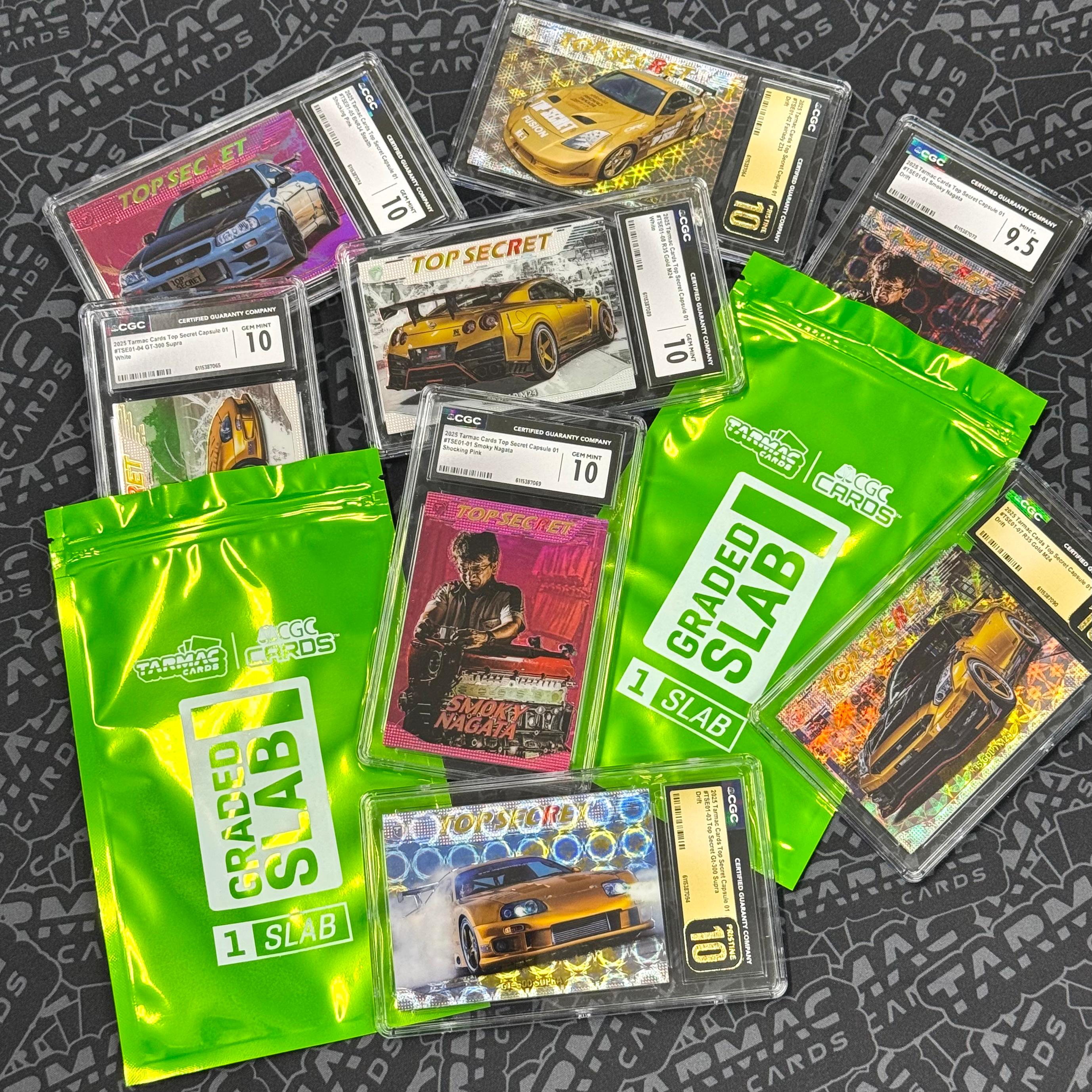 Graded Slab - Top Secret - Tarmac Cards